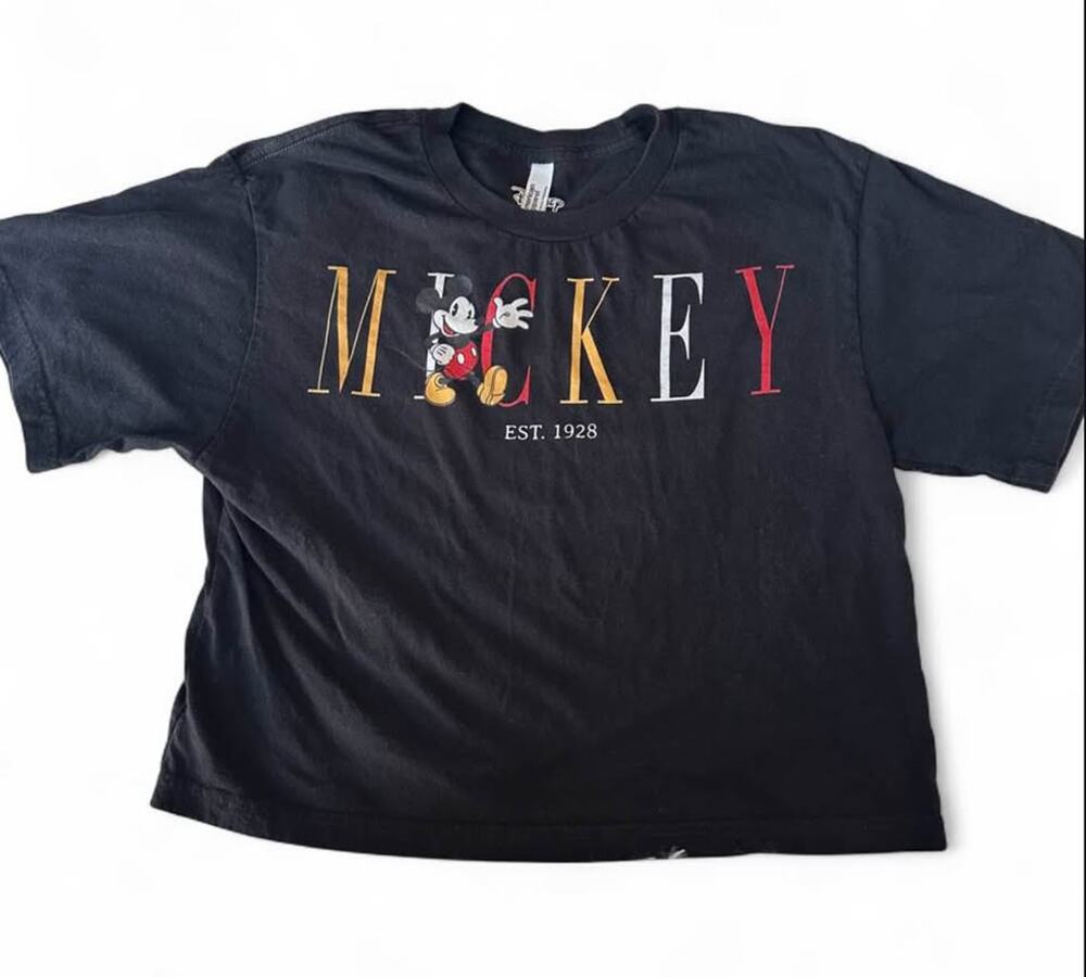 Disney American Apparel Mickey Mouse T-Shirt Size Medium